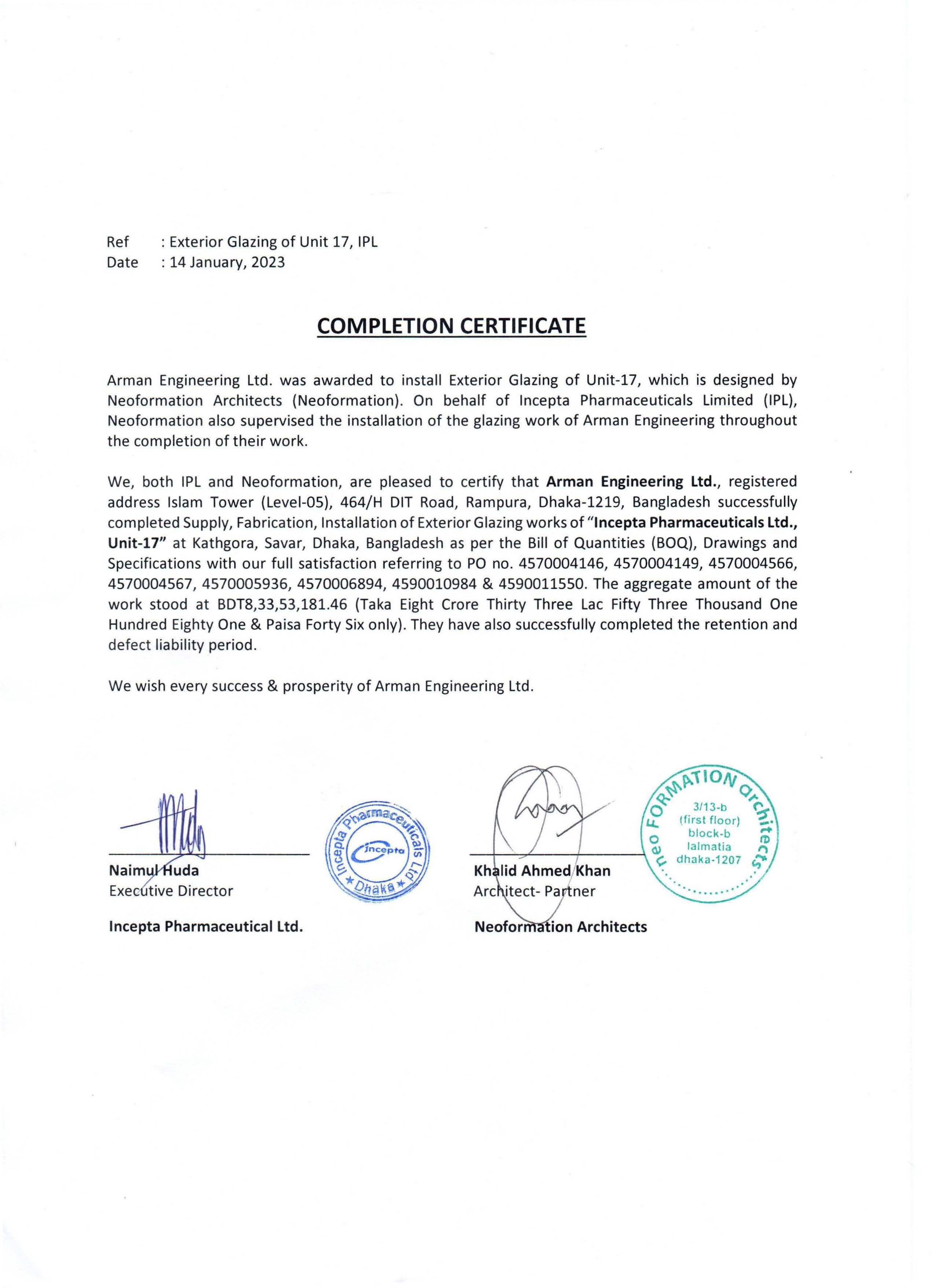 lncepta Pharmaceuticals Ltd.